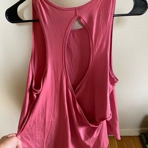 Lululemon open back tank top